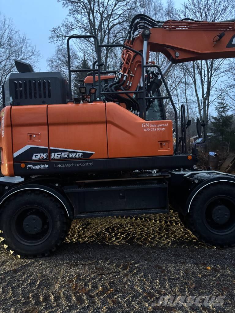 Doosan DX 165 W-7 Колёсные экскаваторы