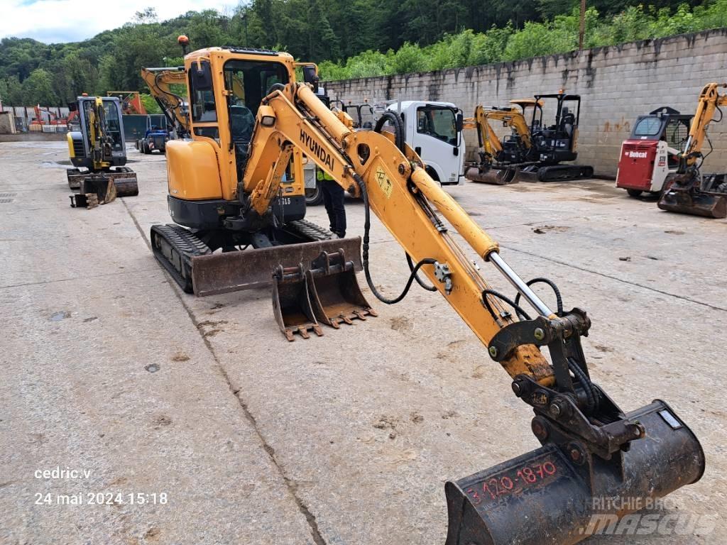 Hyundai R35Z-9 Мини-экскаваторы