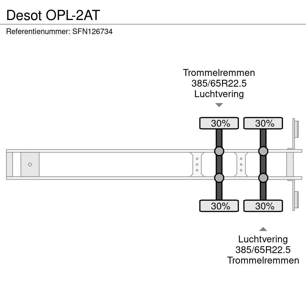 Desot OPL-2AT Полуприцепы-Фургоны