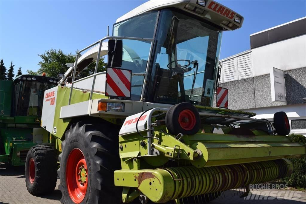 CLAAS Jaguar 860 Самоходные кормоуборочные комбайны