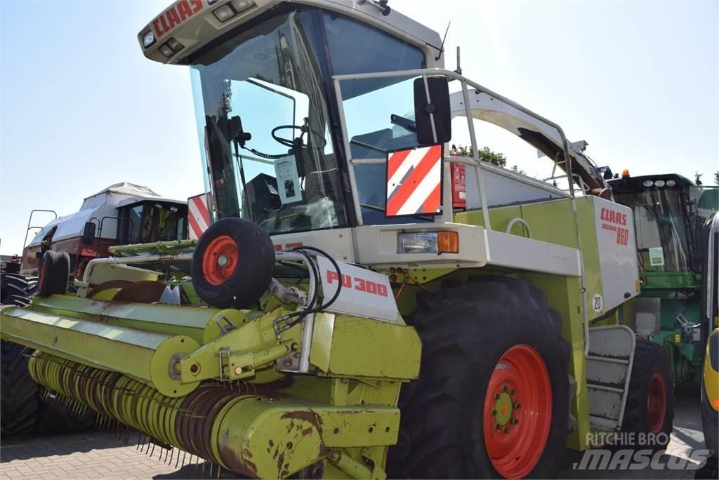 CLAAS Jaguar 860 Самоходные кормоуборочные комбайны