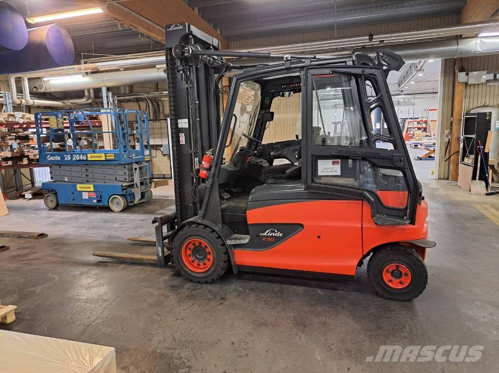 Linde E50HL-01 Электропогрузчики