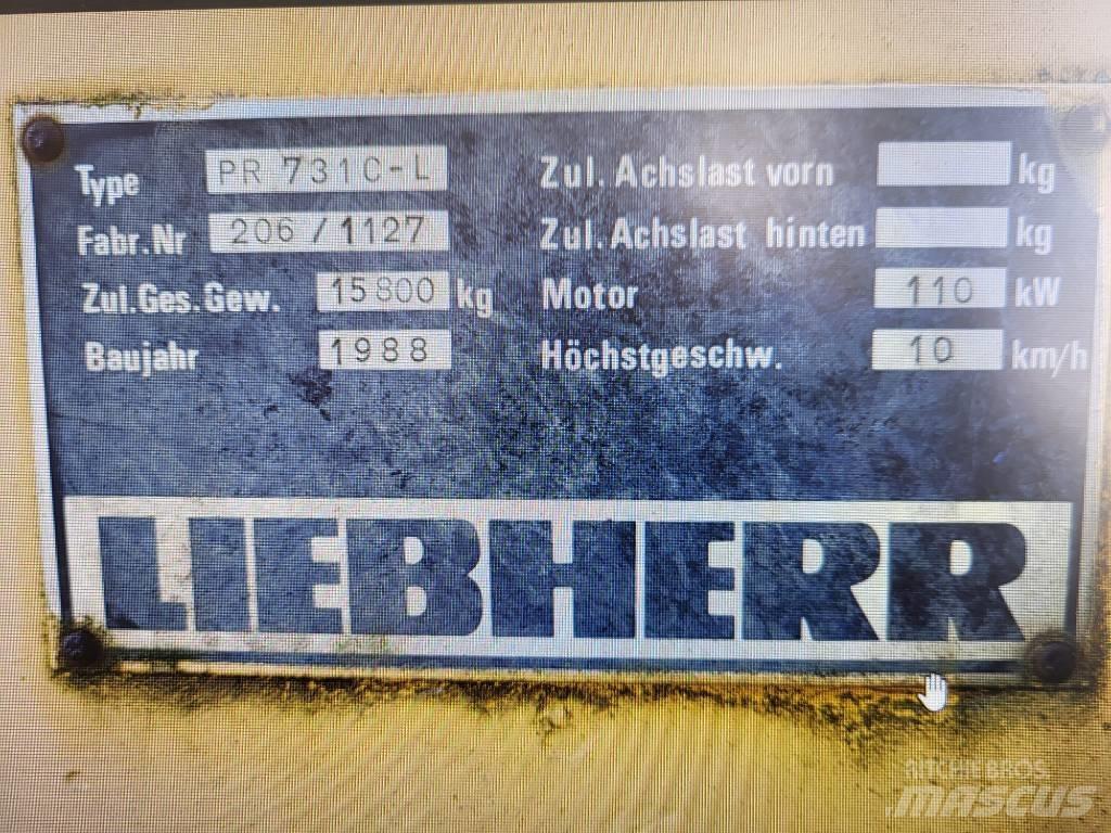 Liebherr PR 731 CL Гусеничные бульдозеры