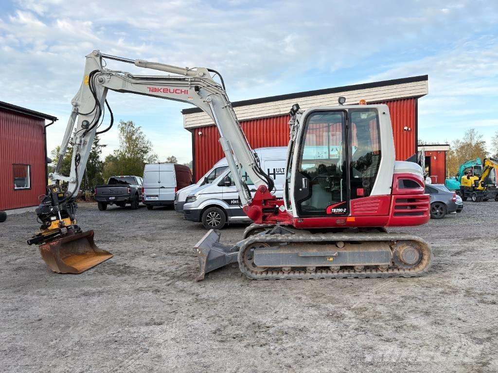 Takeuchi TB290 Малые экскаваторы 7т-12т