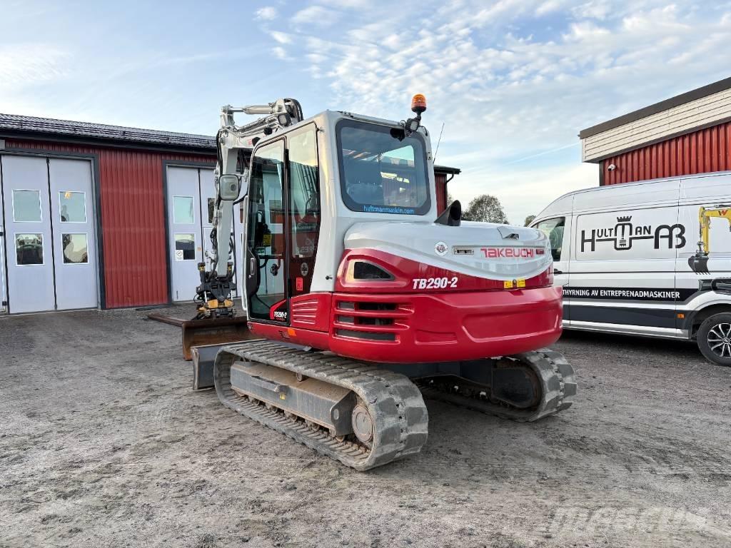 Takeuchi TB290 Малые экскаваторы 7т-12т