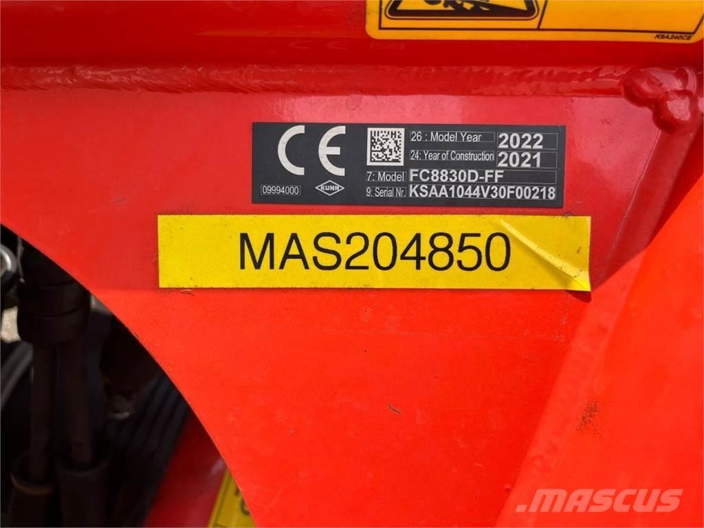 Kuhn FC 8830D-FF Косилки плющилки