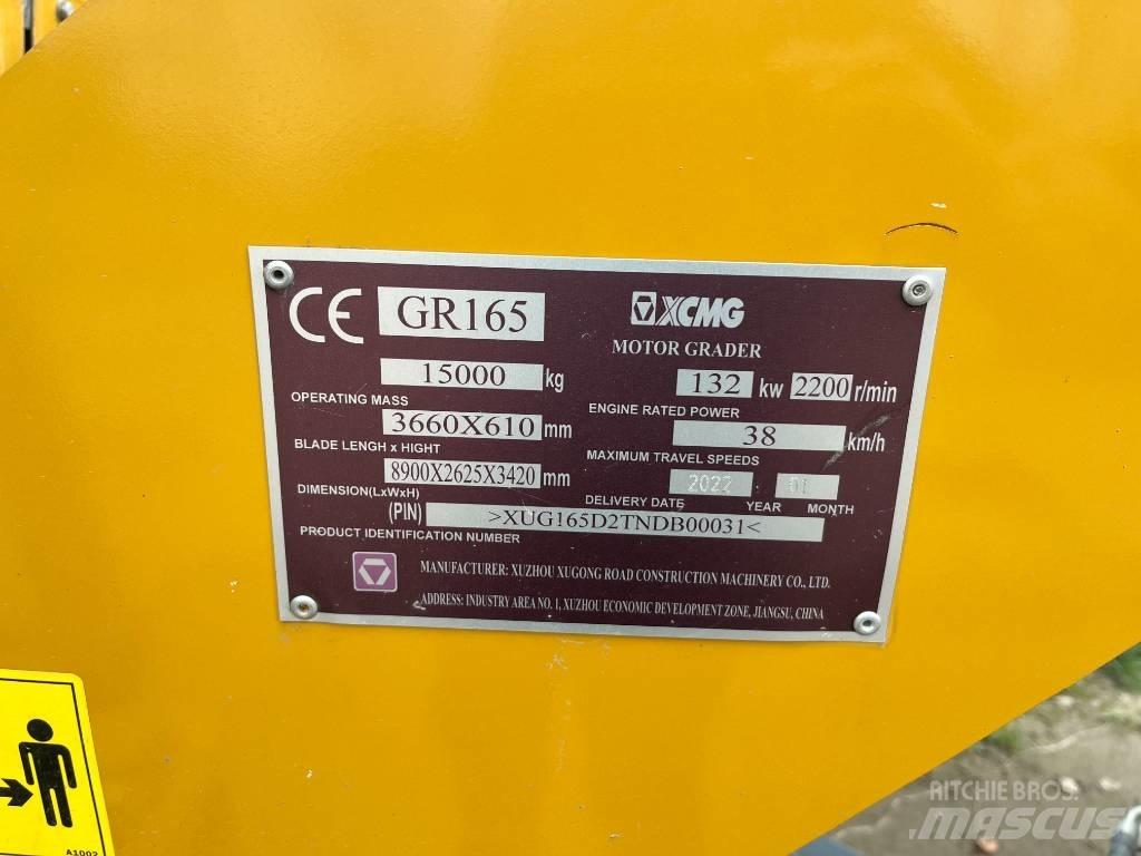 XCMG GR 165 Грейдеры