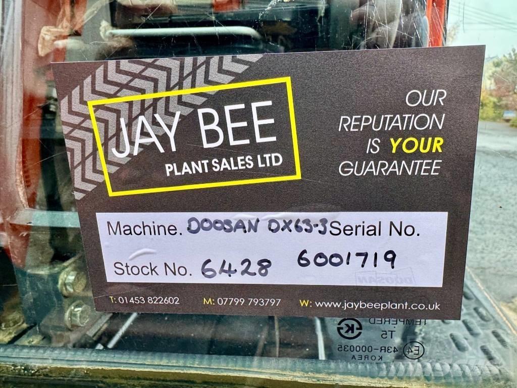 Doosan DX 63 R Мини-экскаваторы