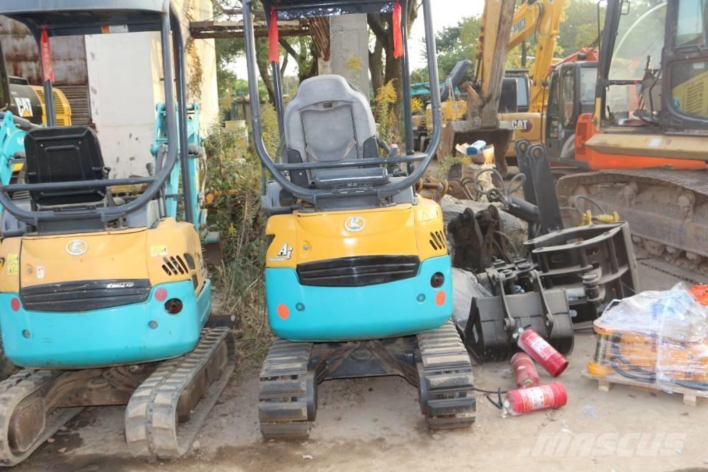 Kubota u 15 Мини-экскаваторы