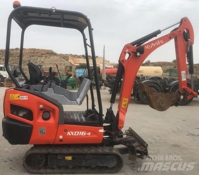 Kubota kx016-4 Мини-экскаваторы