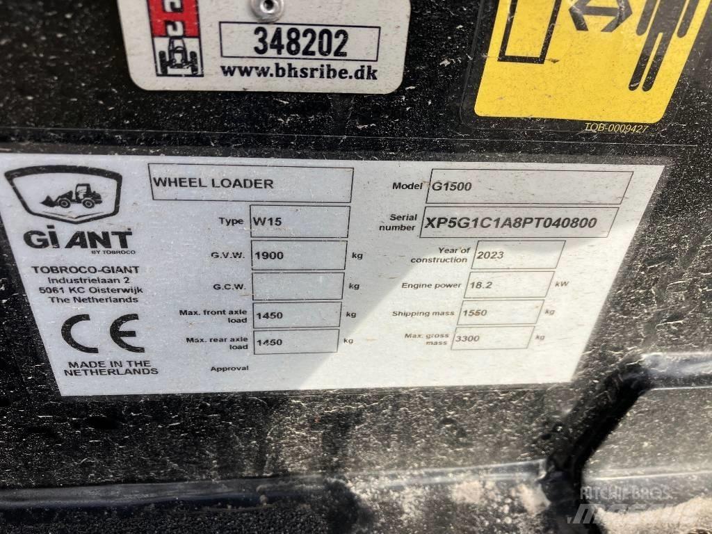 GiANT G 1500 Многофункциональные сельскохозяйственные погрузчики