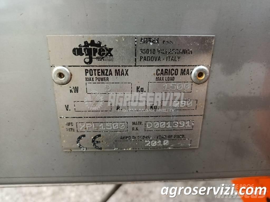 Agrex XPL 1500 Разбрасыватели минеральных удобрений