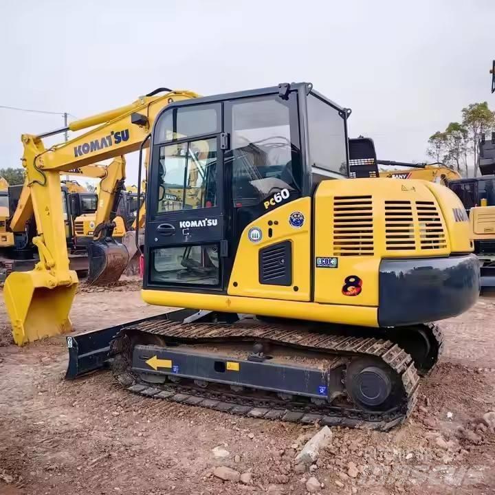 Komatsu PC60 Гусеничные экскаваторы