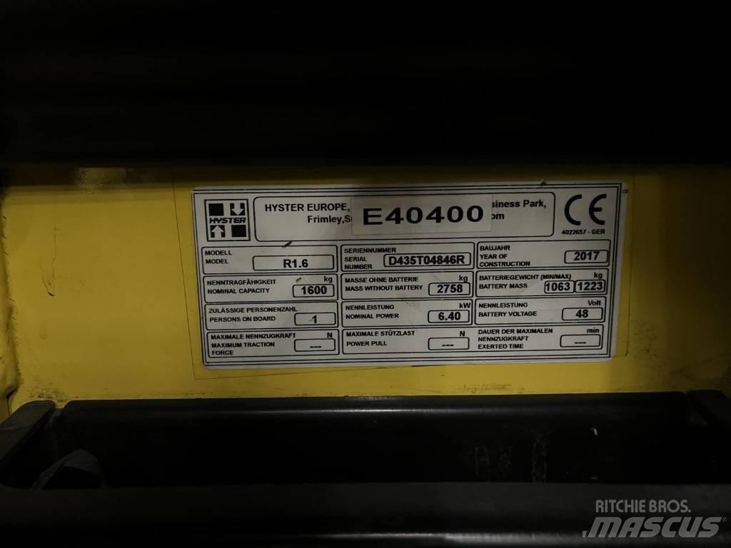 Hyster R1.6 Ричтраки