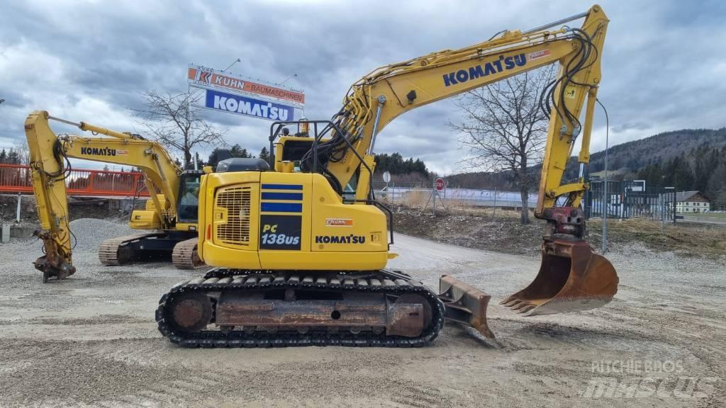 Komatsu PC 138 US-11 Гусеничные экскаваторы