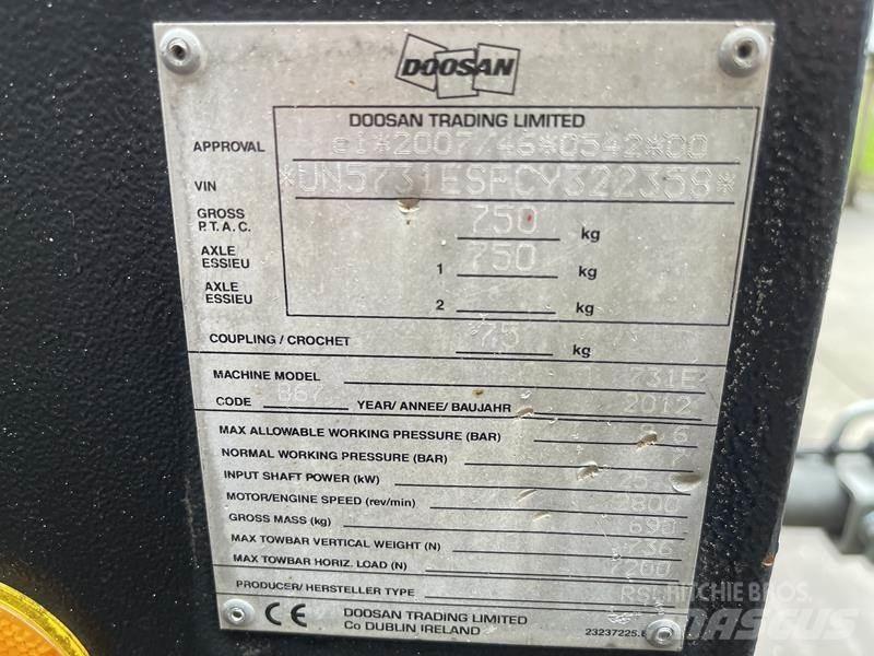 Doosan 7 / 31 E Воздушные компрессоры