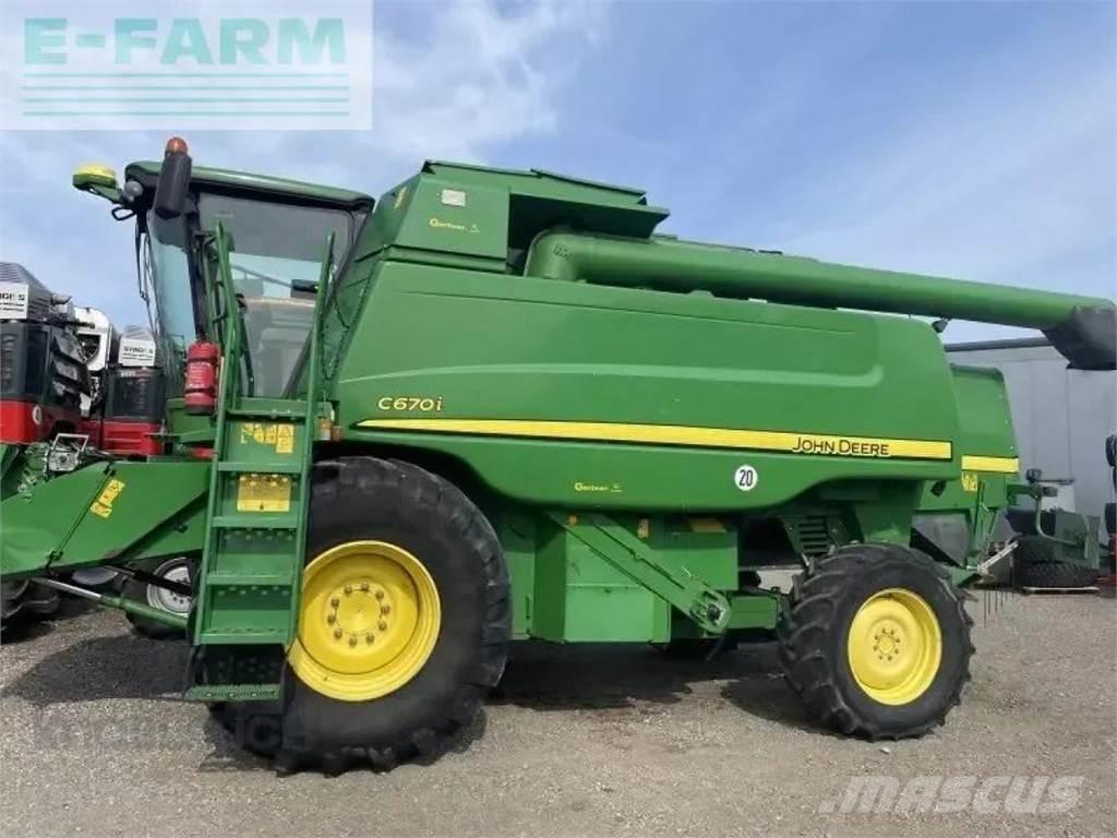 John Deere c670i Зерноуборочные комбайны