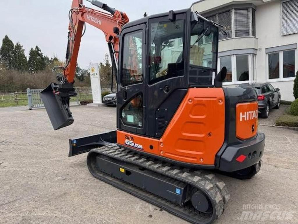 Hitachi ZX65 USB-6 Мини-экскаваторы