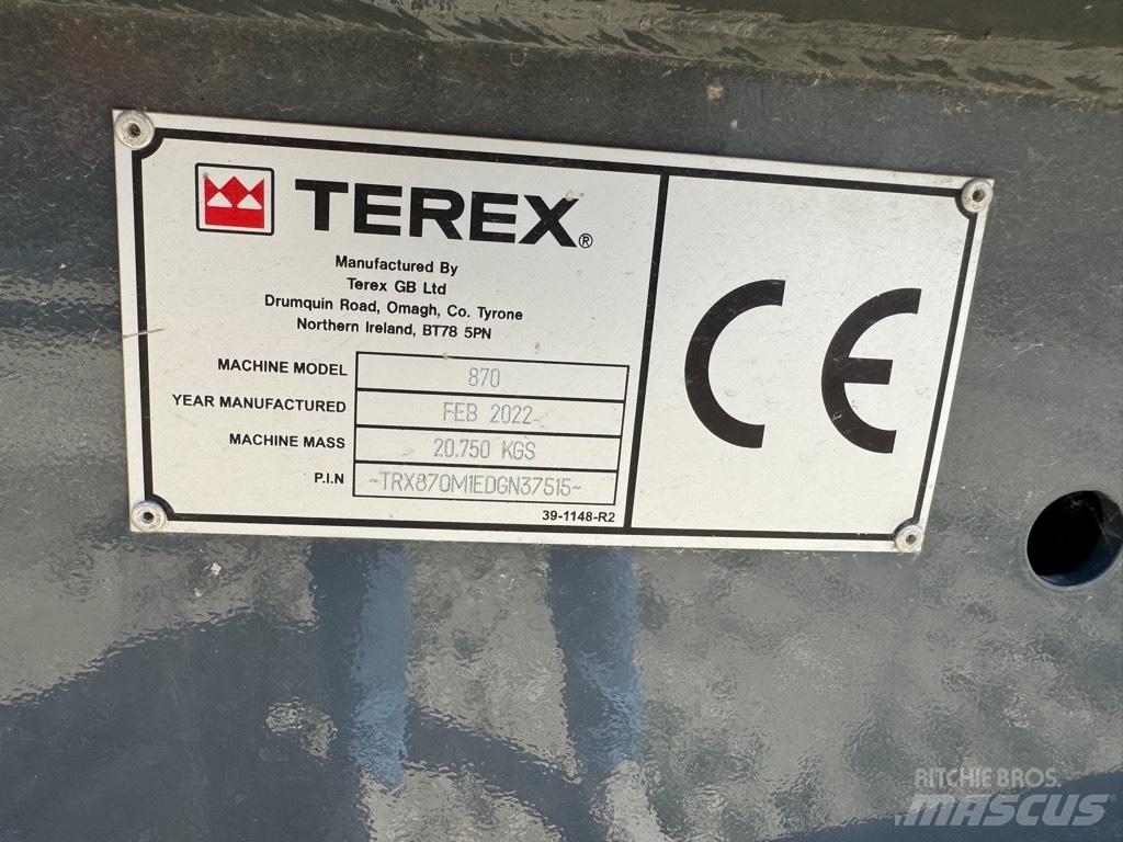 Terex 870 Мобильные грохоты