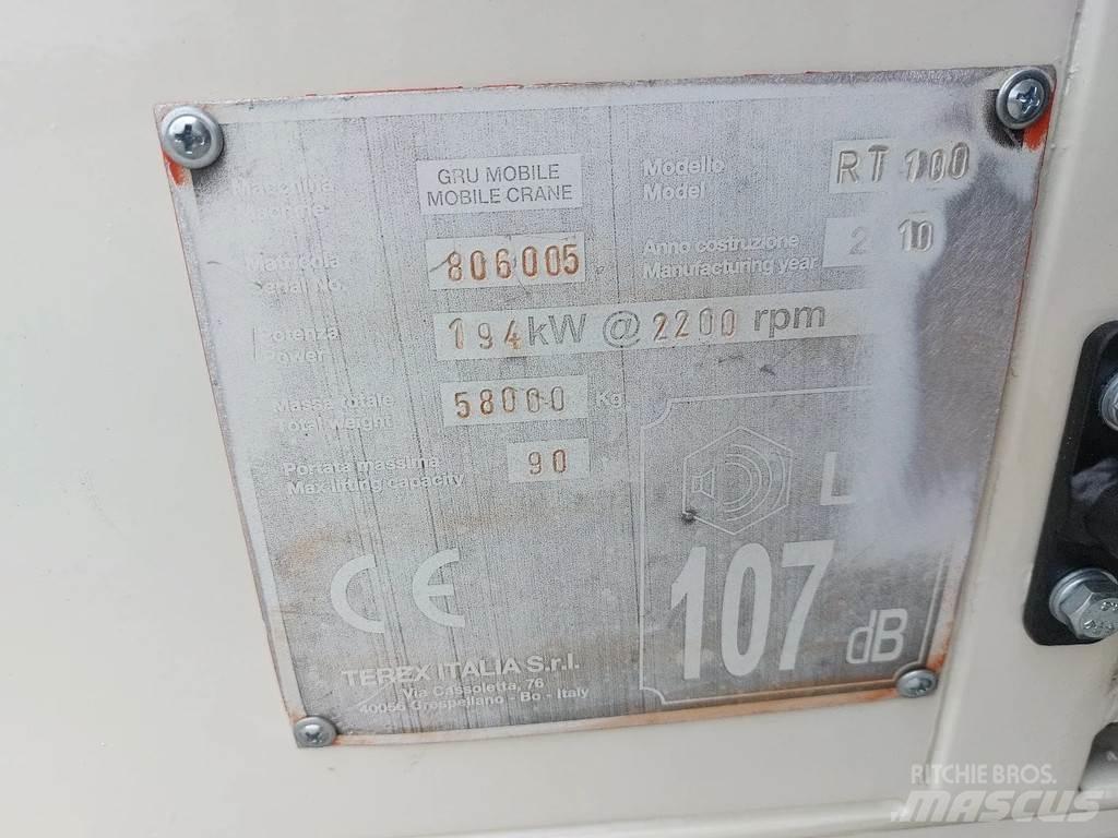 Terex RT100 Автокраны вездеходы