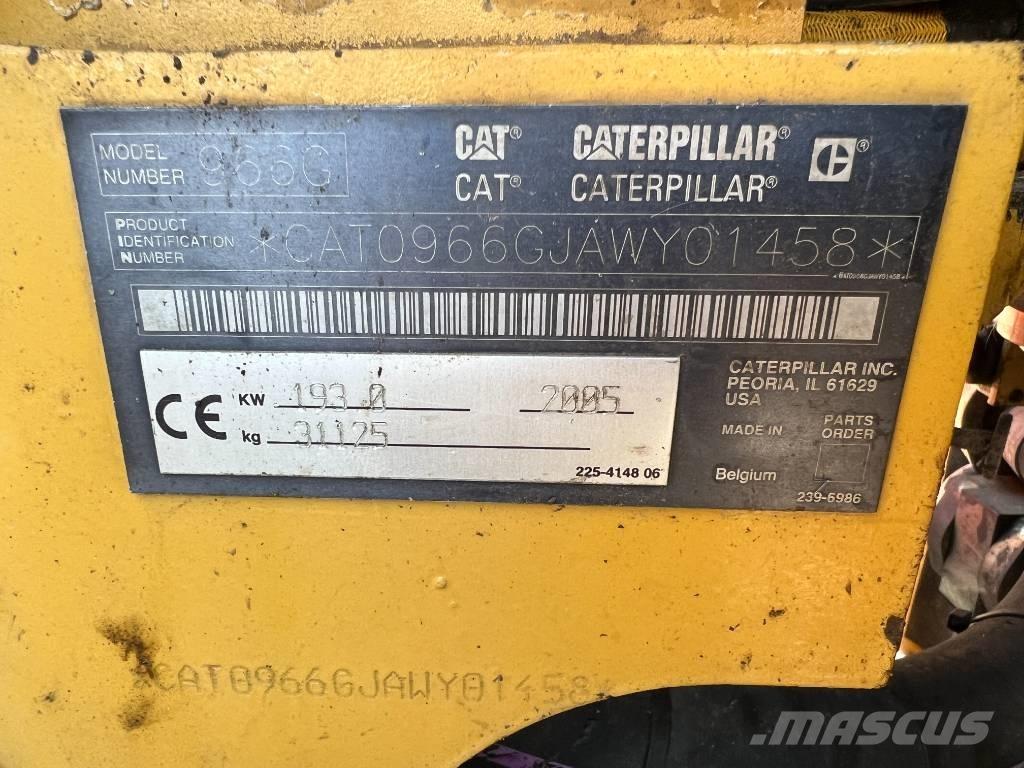CAT 966 G II Фронтальные погрузчики