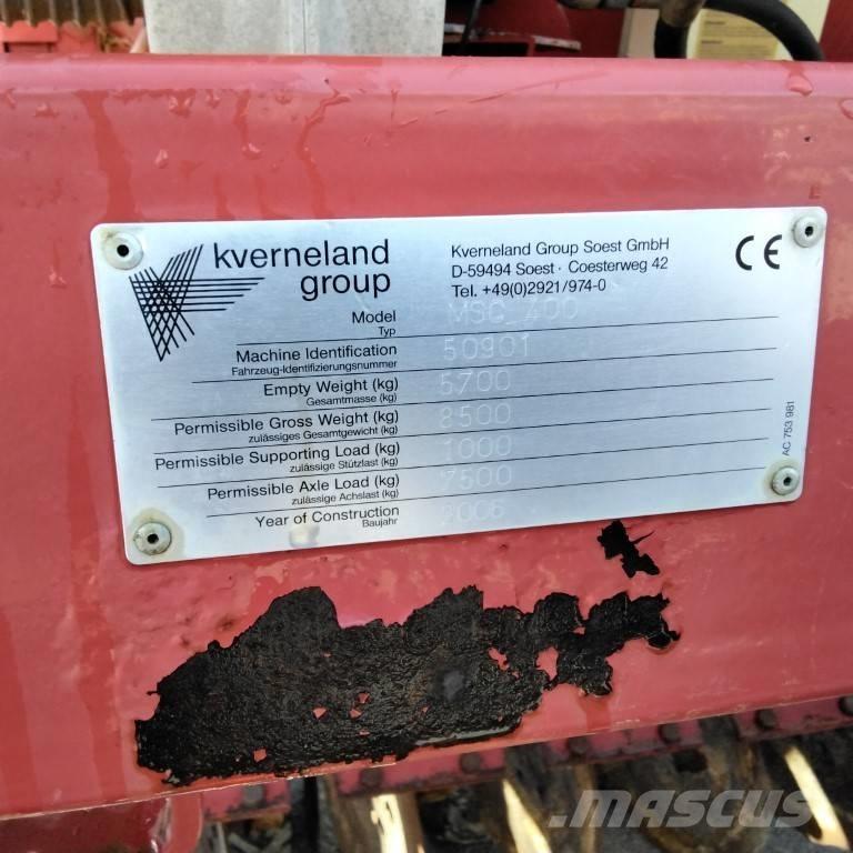 Kverneland MSC 400 Сеялки