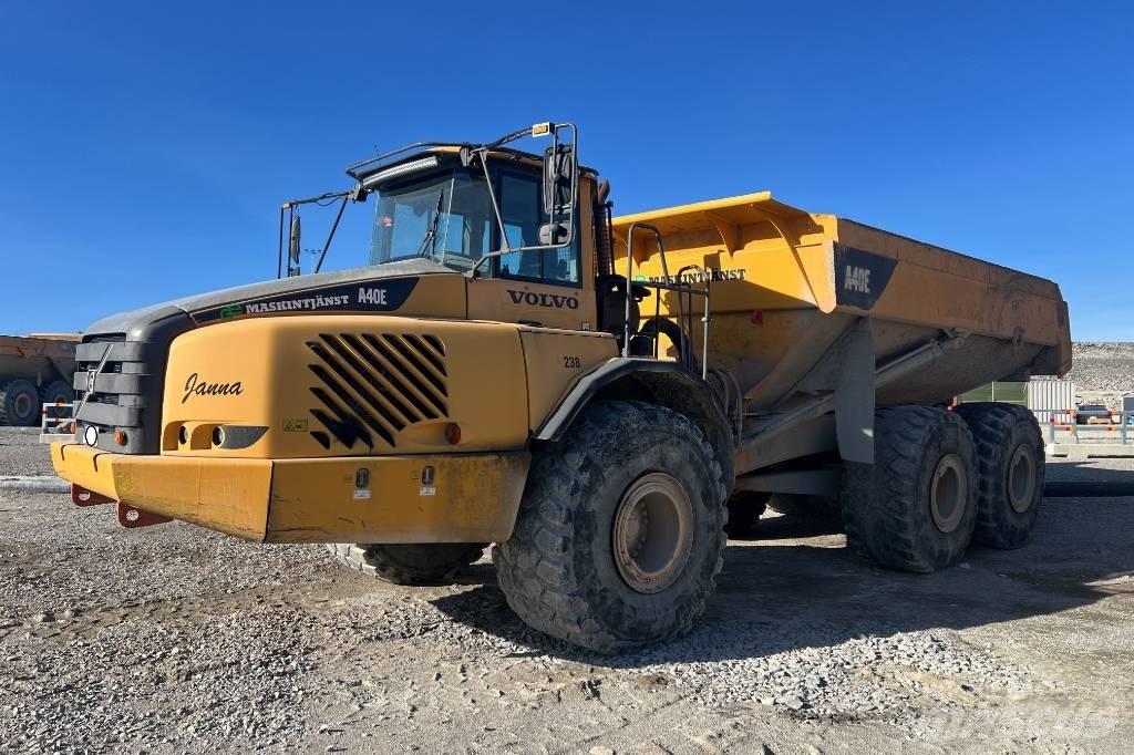 Volvo A 40 E Шарнирно-сочленённые самосвалы