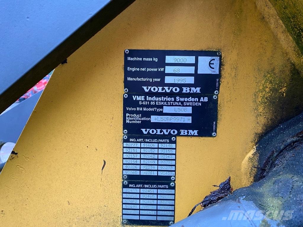 Volvo BM L 50 Многофункциональные сельскохозяйственные погрузчики