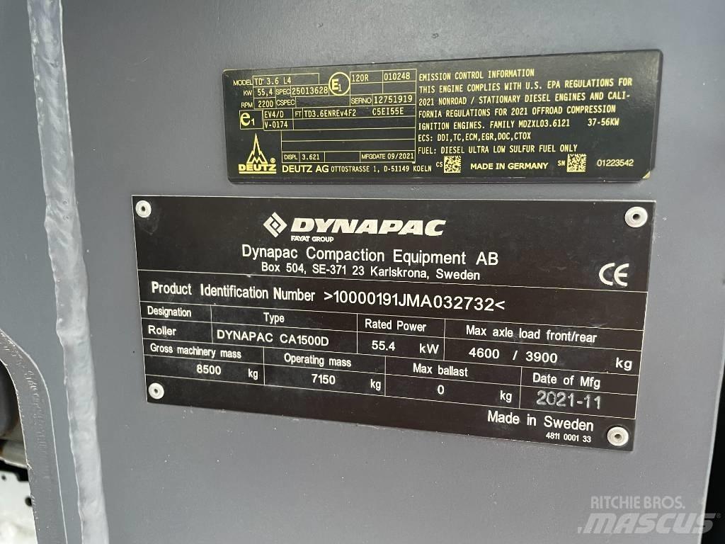 Dynapac CA1500D Грунтовые катки