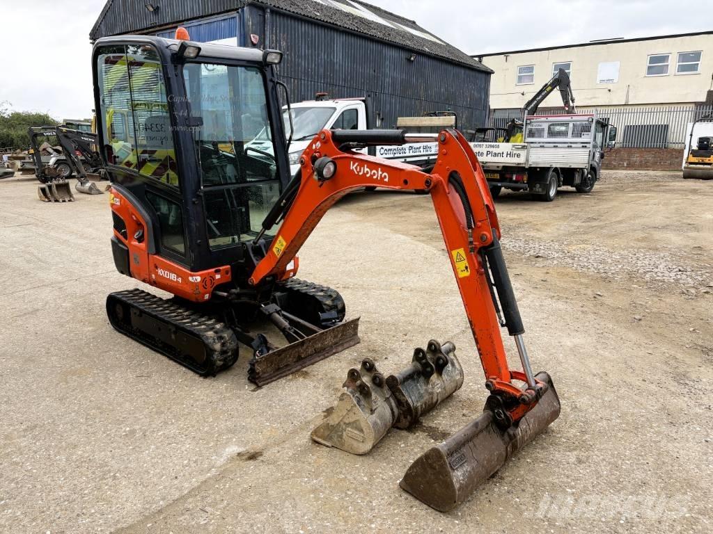 Kubota KX 018-4 Мини-экскаваторы