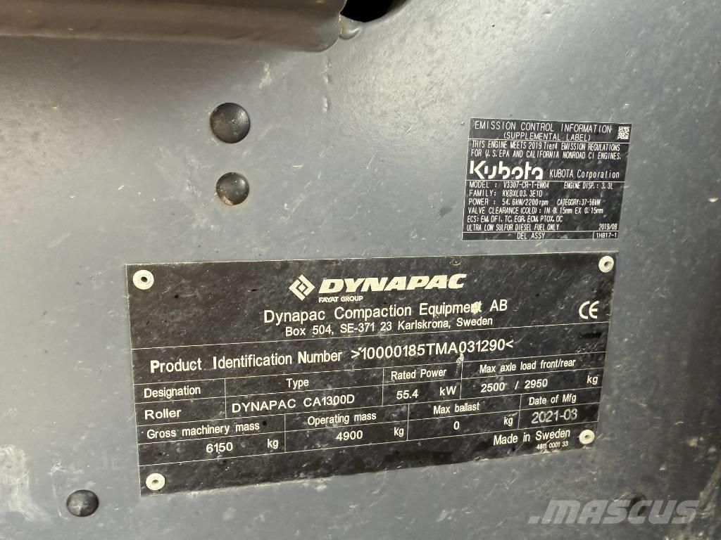 Dynapac CA 1300 D Грунтовые катки