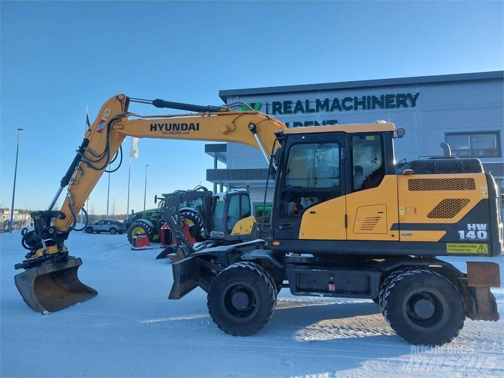 Hyundai HW140 Колёсные экскаваторы