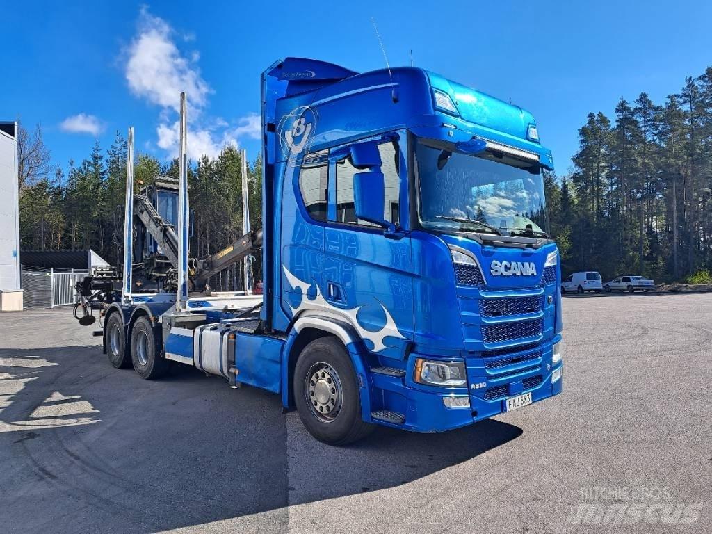 Scania R580B6X4NB Лесовозы / Сортиментовозы