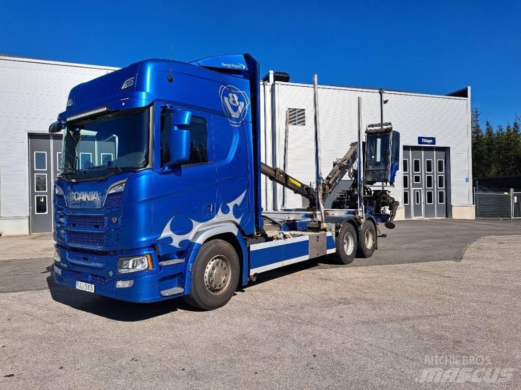 Scania R580B6X4NB Лесовозы / Сортиментовозы