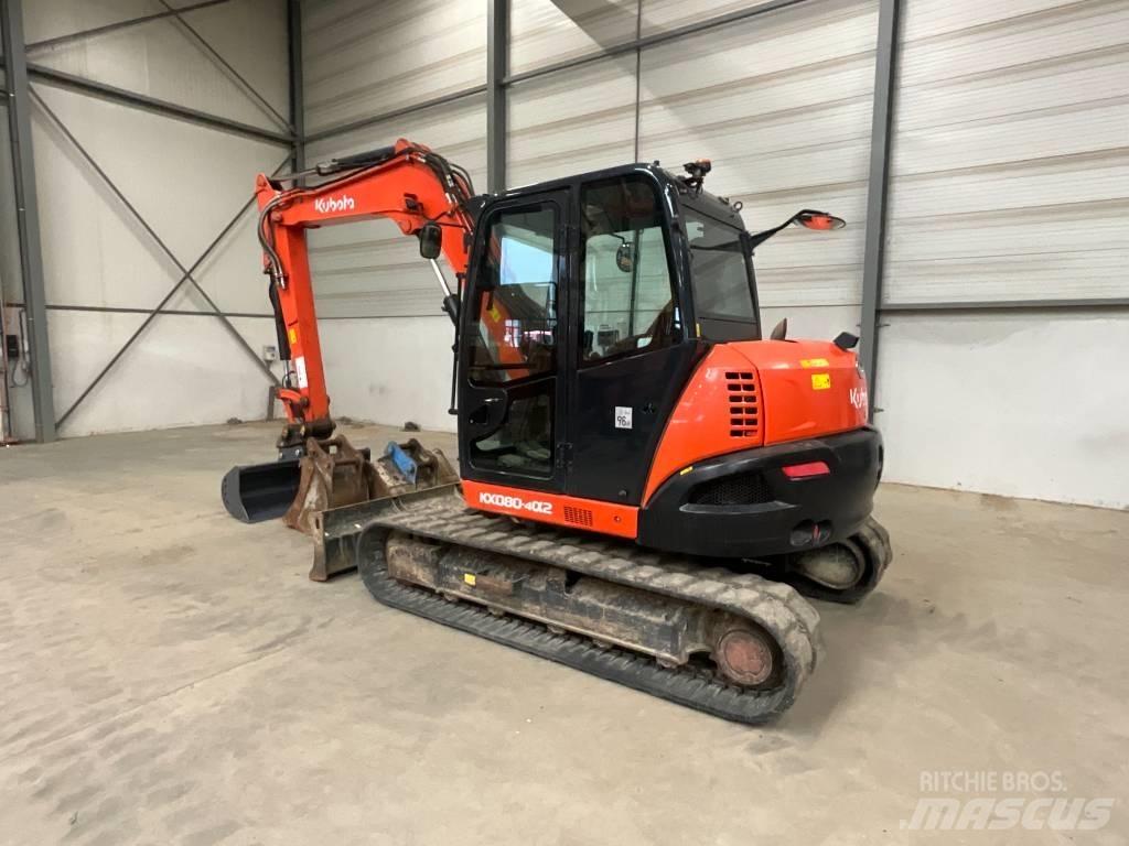 Kubota KX 080-4 A 2 Малые экскаваторы 7т-12т