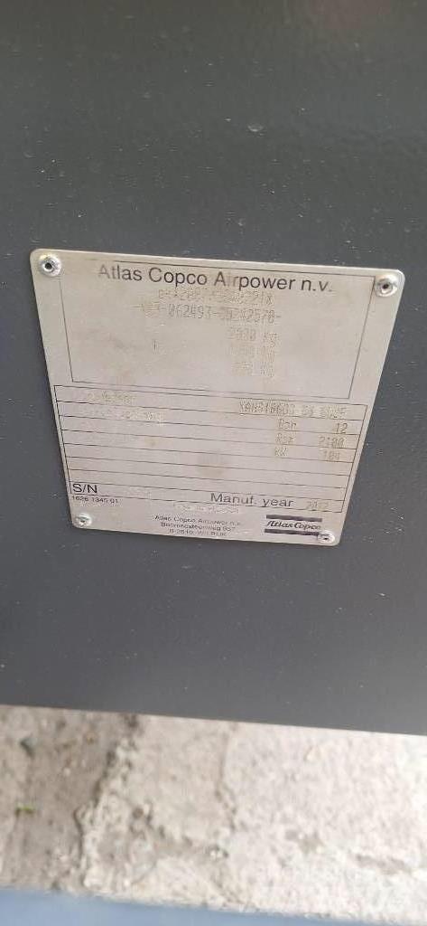 Atlas Copco XAHS186 Воздушные компрессоры