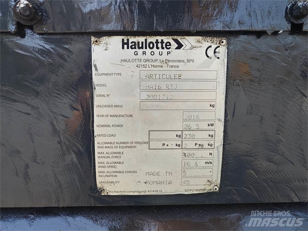 Haulotte HA16RTJ Коленчатые подъемники