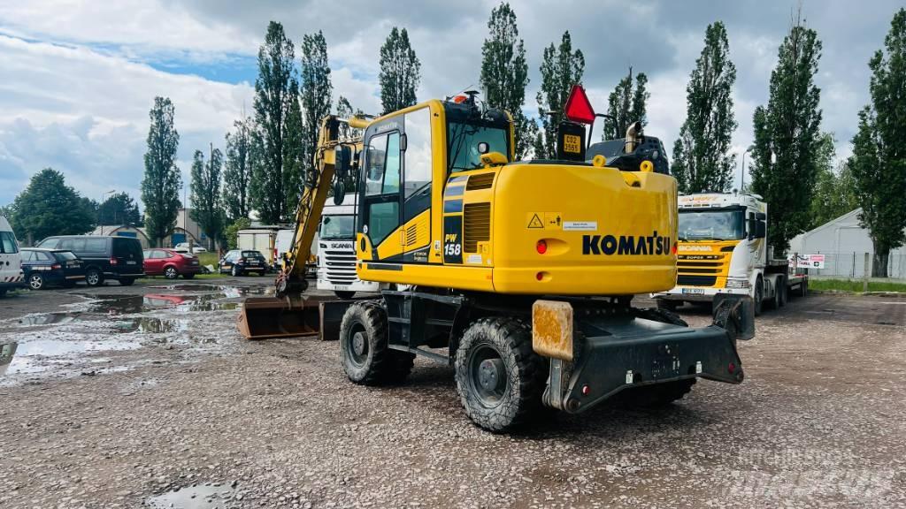 Komatsu PW 158 Колёсные экскаваторы
