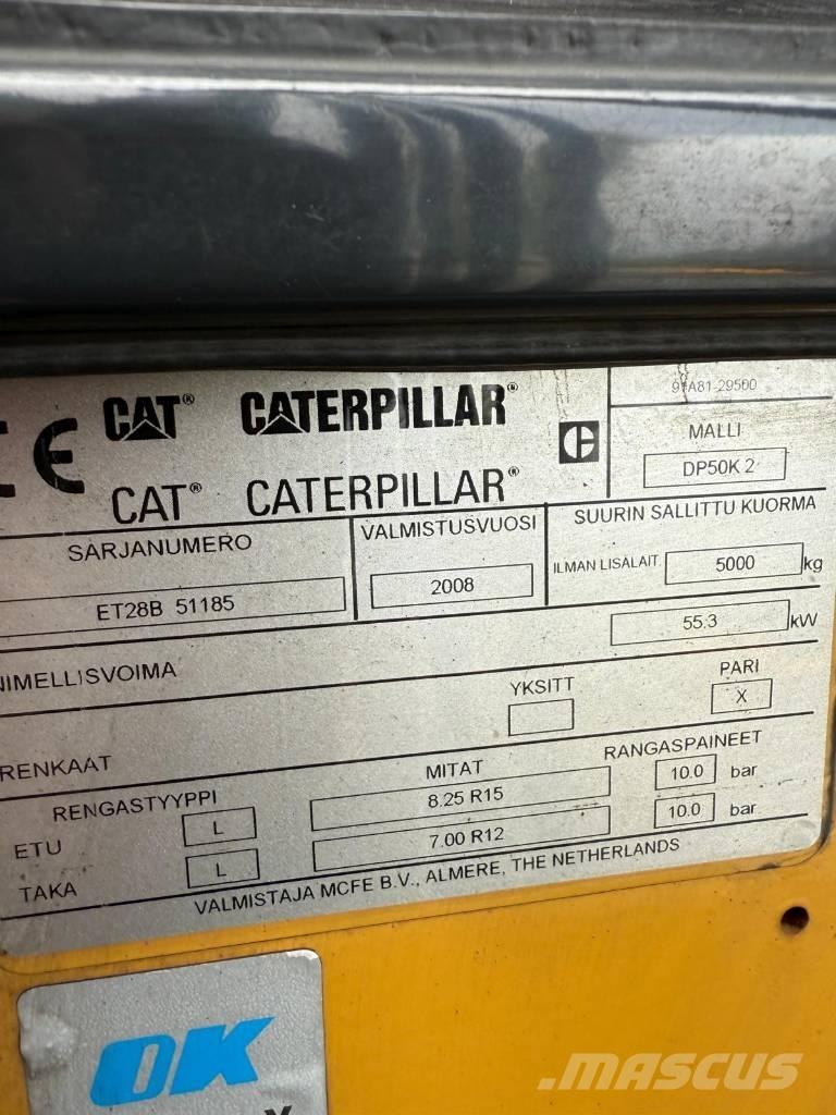 CAT DP50K2 Дизельные погрузчики