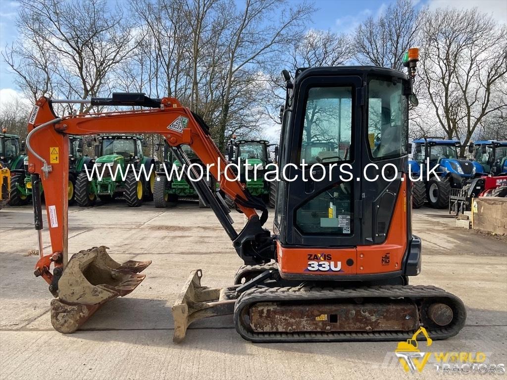 Hitachi ZX 33 U Мини-экскаваторы