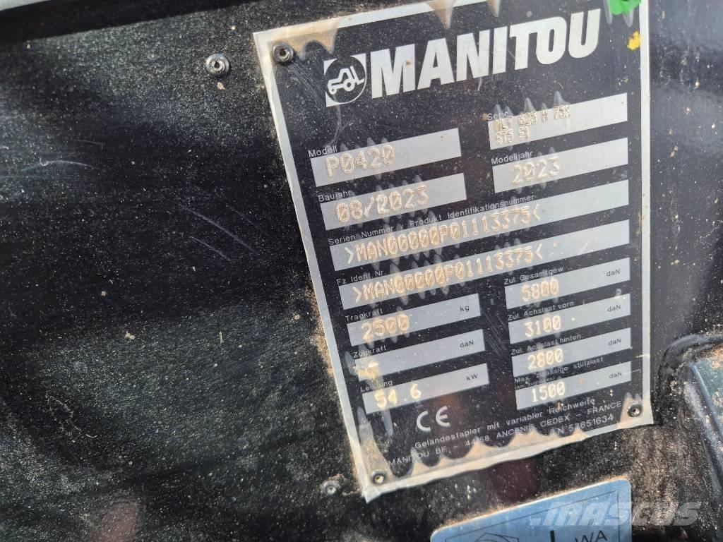 Manitou MLT 625-75 H Телескопические погрузчики