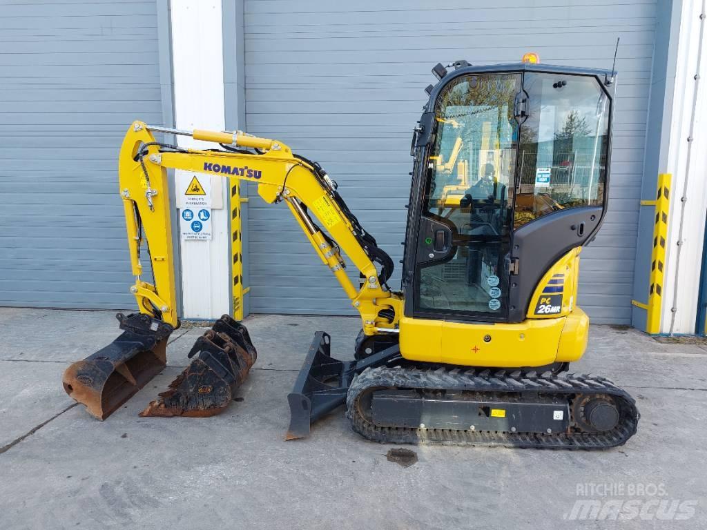 Komatsu PC26MR-5 Мини-экскаваторы
