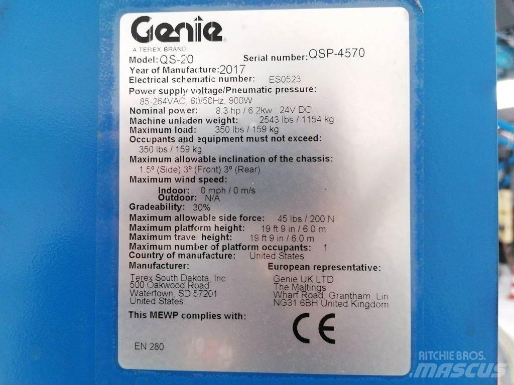 Genie QS-20 Телескопические подъемники