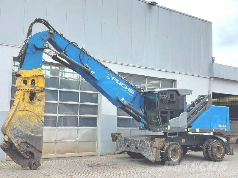 Fuchs MHL 350 F FQC Перегружатели металлолома/промышленные погрузчики