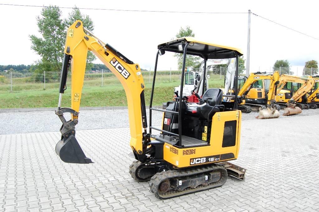 JCB 15 C-1 JCB 16C-1 Мини-экскаваторы