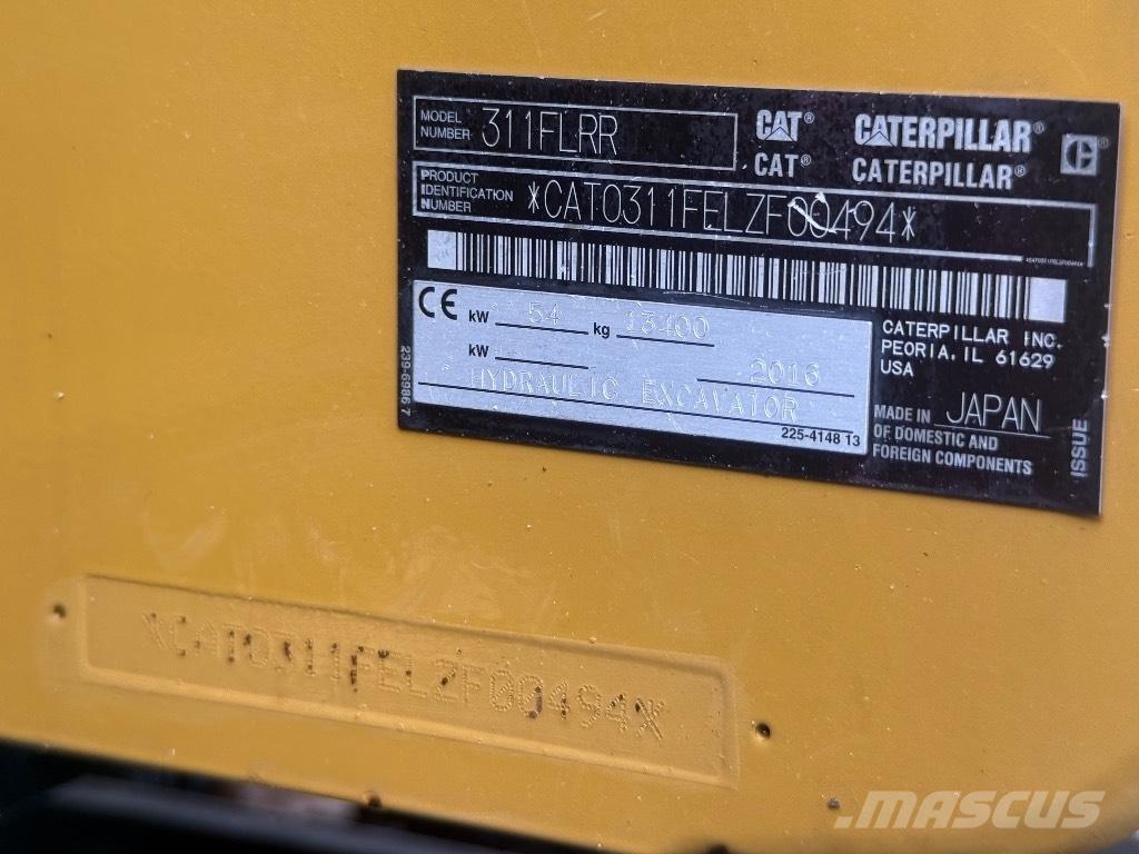 CAT 311 FL RR Гусеничные экскаваторы