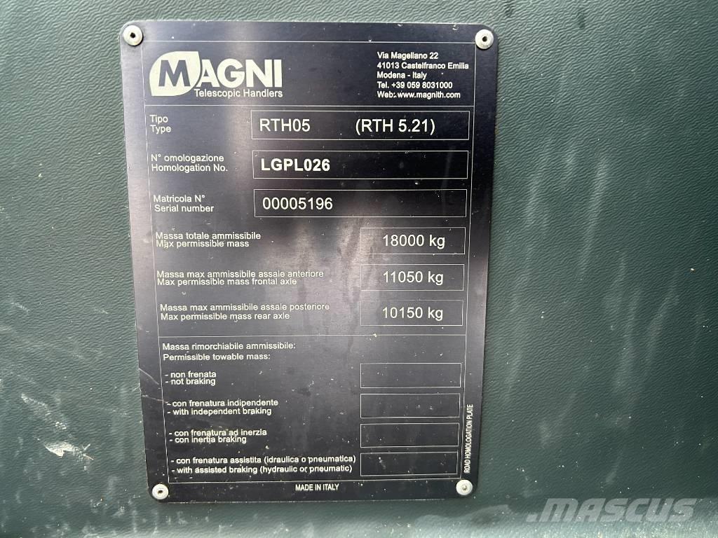 Magni RTH 5.21 Телескопические погрузчики