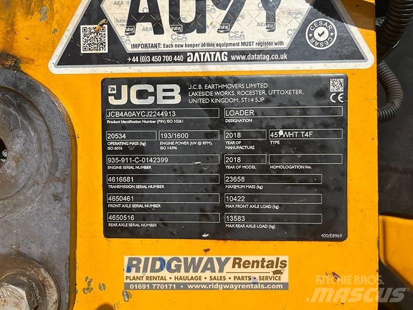JCB 457 Фронтальные погрузчики