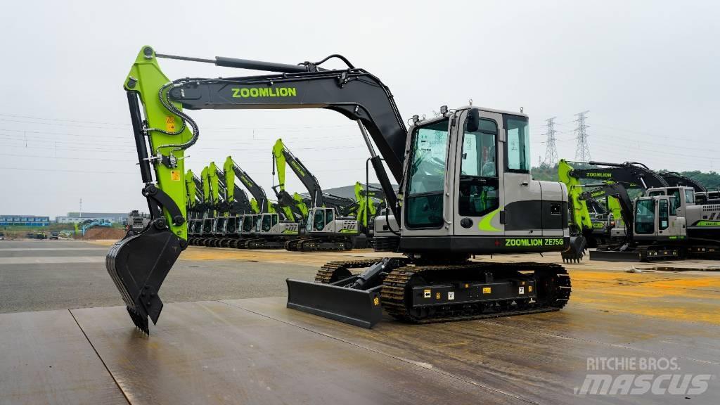 Zoomlion ZE75G Малые экскаваторы 7т-12т