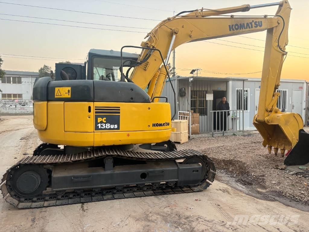 Komatsu PC 138 US Малые экскаваторы 7т-12т